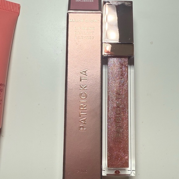 Patrick Ta Major Glow Lip Shine - Shimmering Pink - Picture 1 of 2